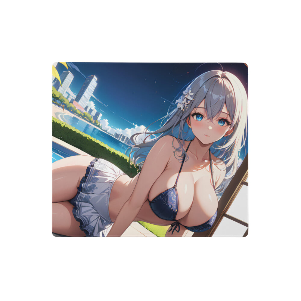 Hot Anime Waifu Desk Mat, Ecchi Girl Gaming Mousepad - Image 2