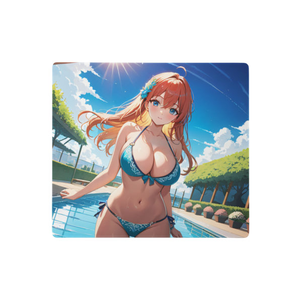 Large Anime Waifu Mousepad, Kawaii Ahegao Girl Desk Cover - Image 2