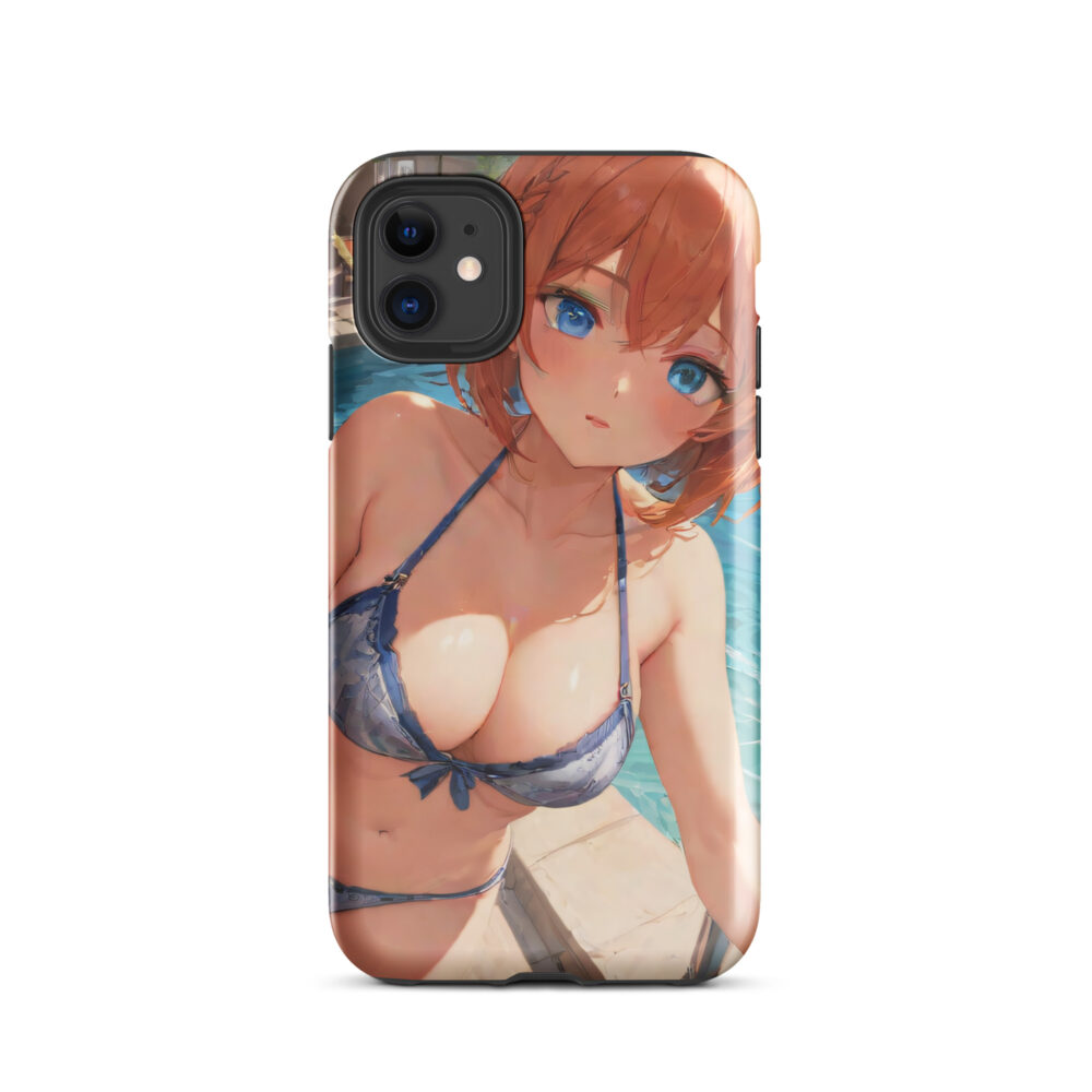 SenpaiShield Ecchi Girl Cover, Hot Anime Waifu Protection for iPhone