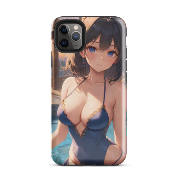 SenpaiShield Kawaii Anime Waifu Case, Soft Touch Slim Cover for iPhone - Image 3