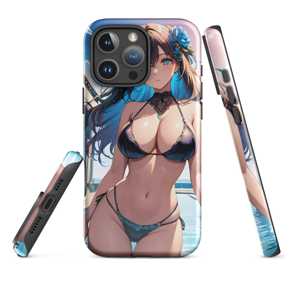 SenpaiShield Kawaii Waifu Cover, Cute Anime Girl Soft Case for iPhone