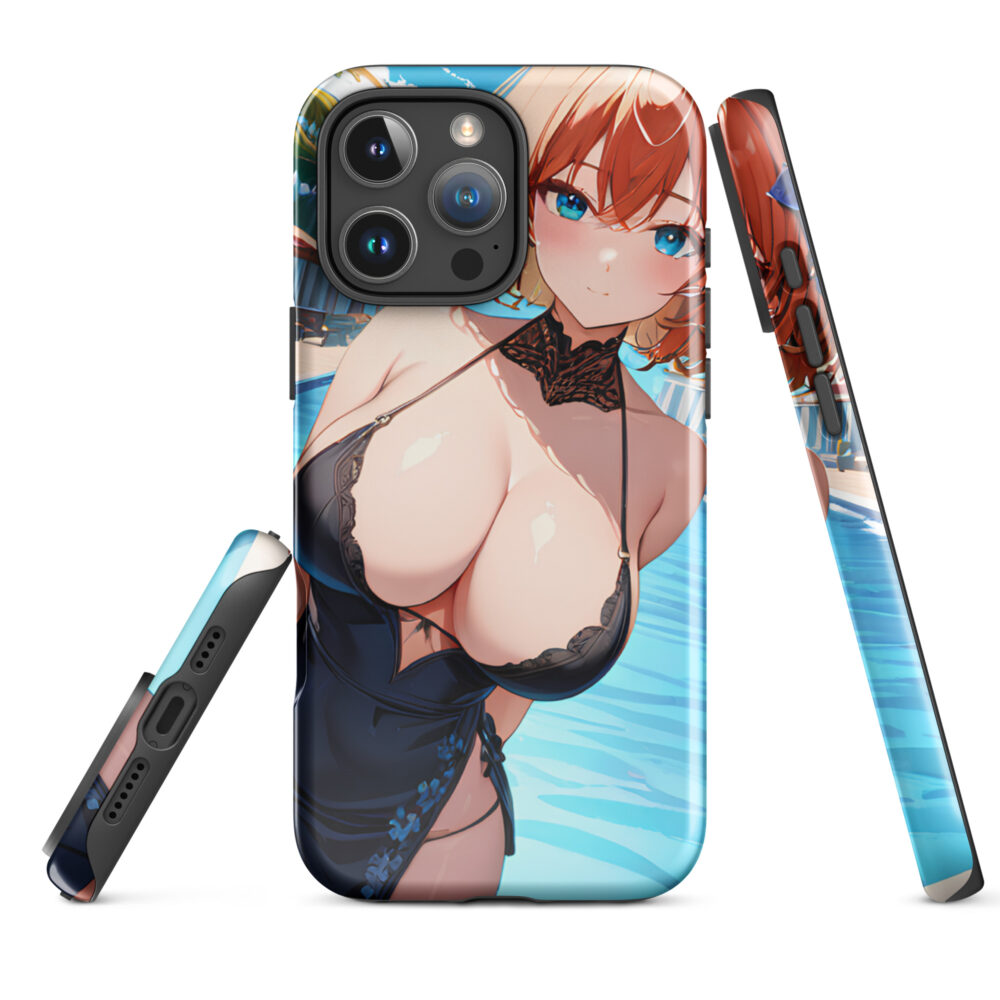 SenpaiShield Ahegao Face Case, Sexy Anime Waifu Cover for iPhone