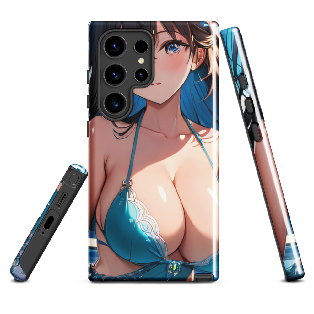 SenpaiShield Kawaii Girl Cover, Ecchi Waifu Edition for Samsung Galaxy