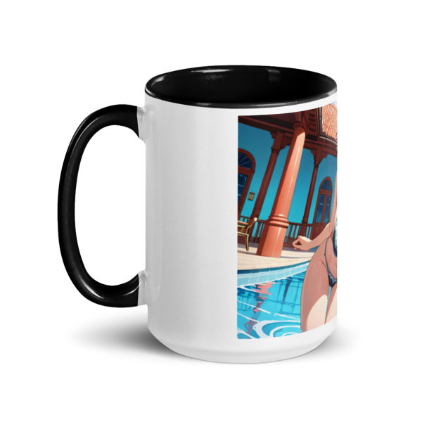 Ahegao Face Waifu Mug, Hot Anime Girl with Color Inside - Image 7