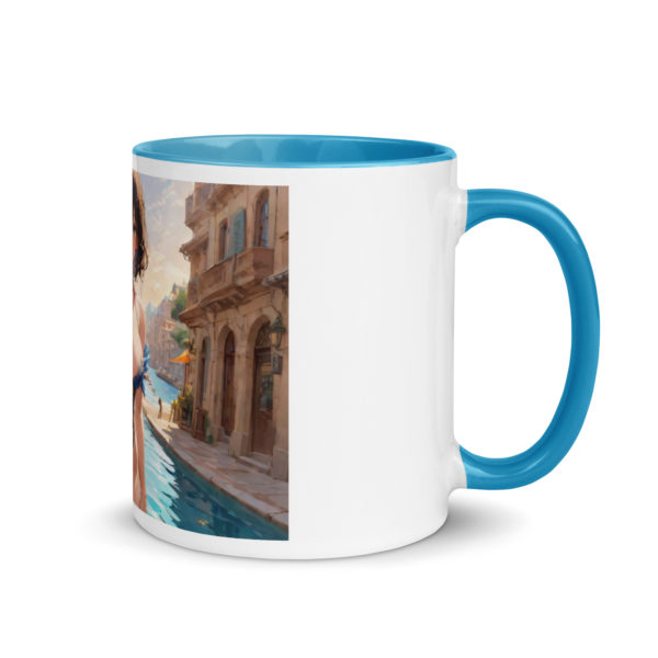 Hot Ahegao Face Mug, Sexy Waifu Coffee Cup with Colored Interior - Image 19