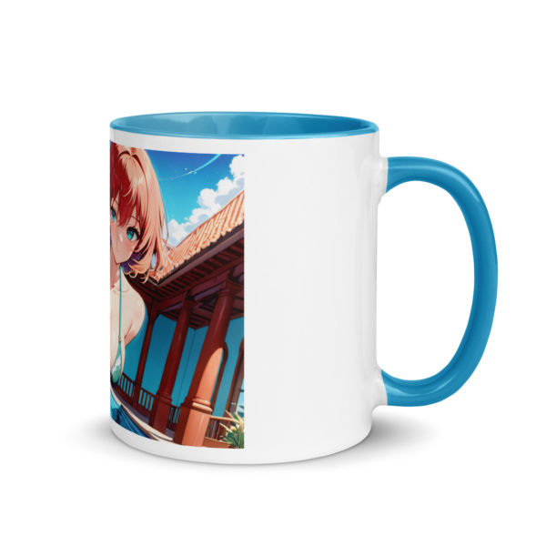 Ahegao Face Waifu Mug, Hot Anime Girl with Color Inside - Image 19