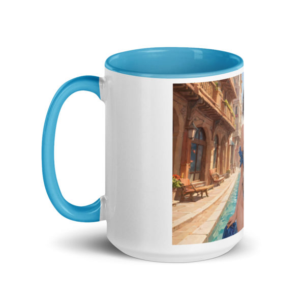 Hot Ahegao Face Mug, Sexy Waifu Coffee Cup with Colored Interior - Image 24