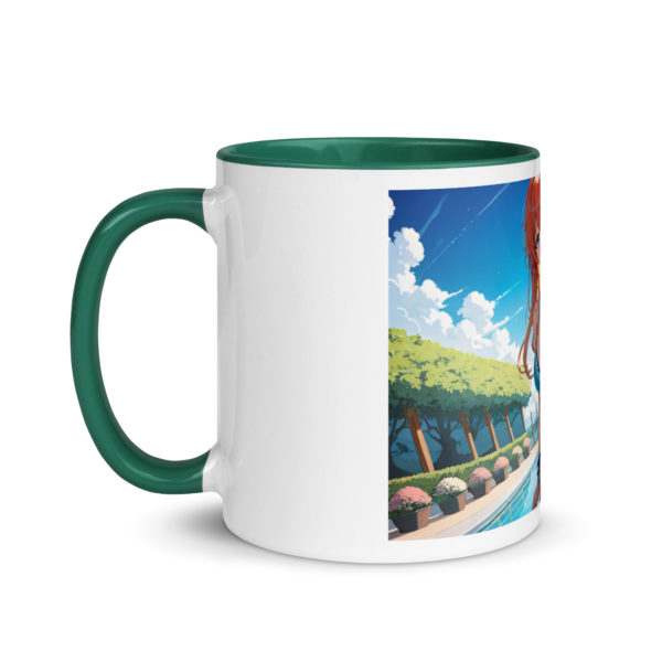 Large Anime Waifu Mug, Ahegao Face Coffee Cup with Colored Interior - Image 15