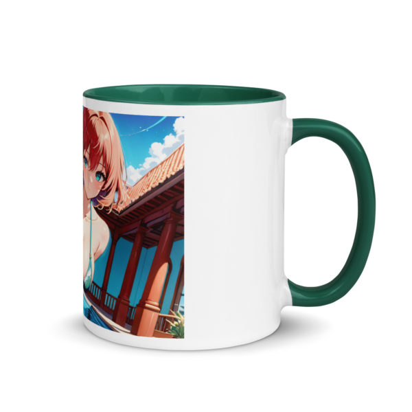 Ahegao Face Waifu Mug, Hot Anime Girl with Color Inside - Image 13