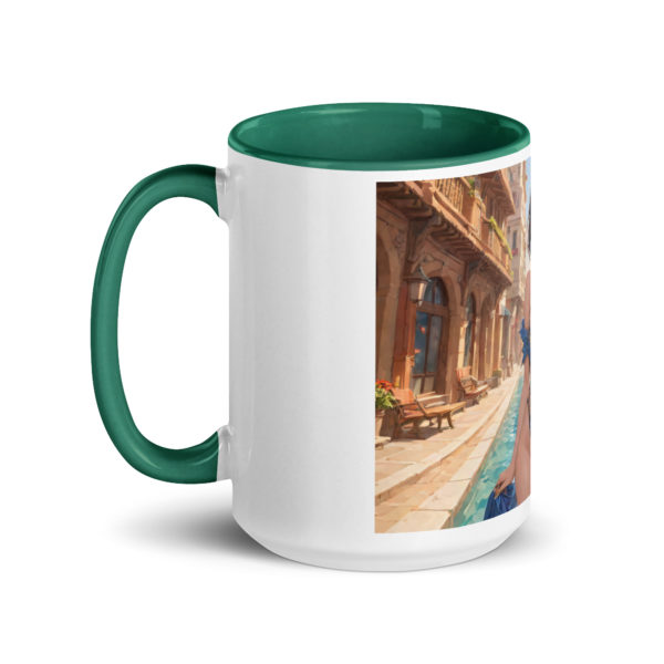 Hot Ahegao Face Mug, Sexy Waifu Coffee Cup with Colored Interior - Image 18