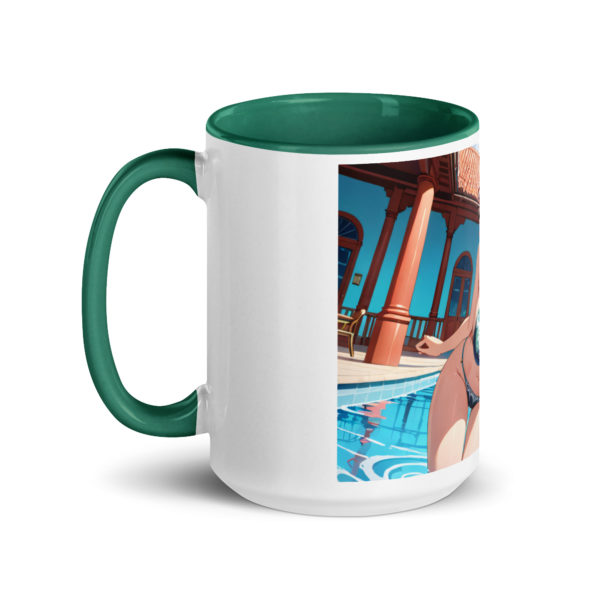 Ahegao Face Waifu Mug, Hot Anime Girl with Color Inside - Image 18