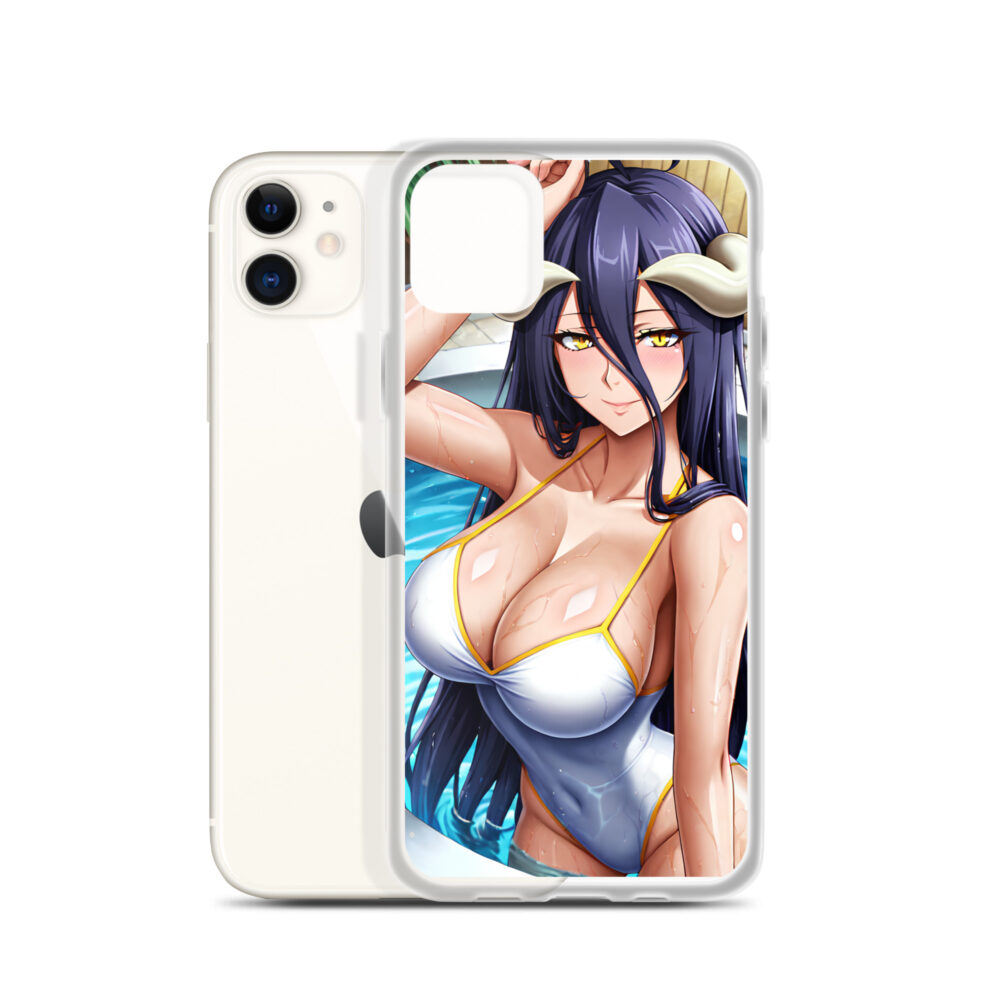 Albedo Overlord Anime iPhone Clear Case for iPhone - Image 5