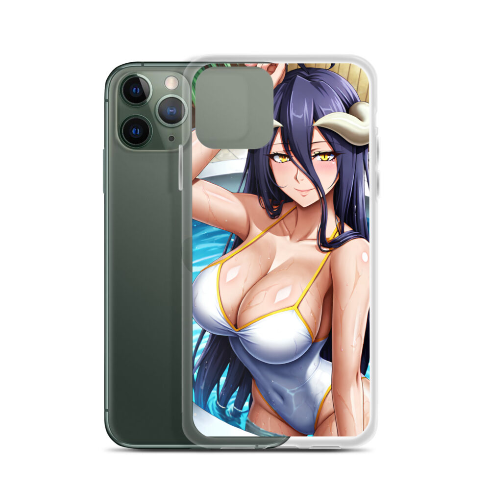 Albedo Overlord Anime iPhone Clear Case for iPhone - Image 4