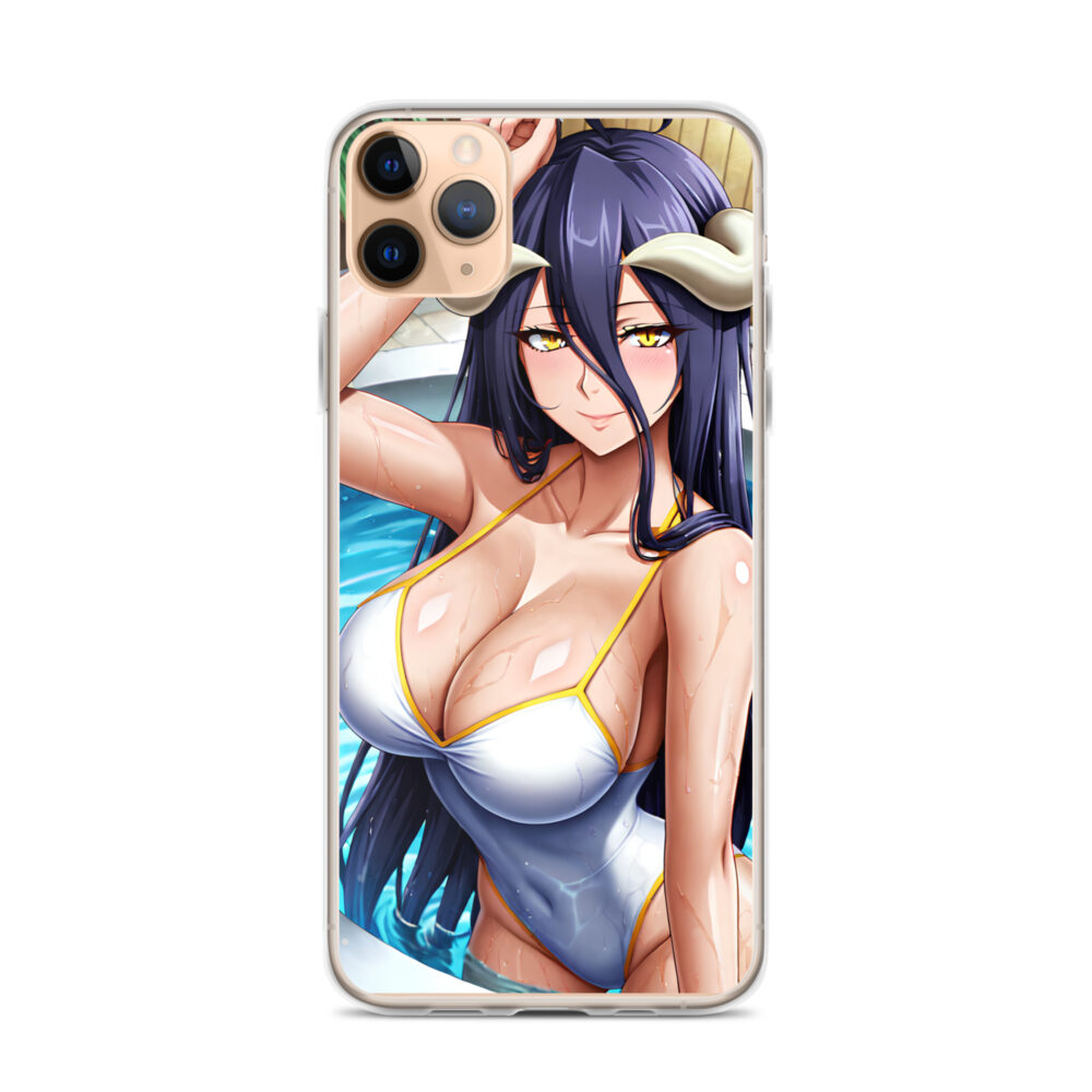 Albedo Overlord Anime iPhone Clear Case for iPhone - Image 2