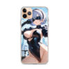 2B #001 Waifu Nier | Clear Case for iPhone - Image 2