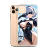 2B #001 Waifu Nier | Clear Case for iPhone - Image 3