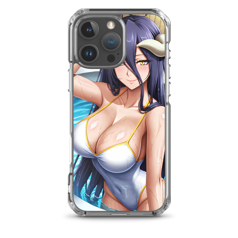 Albedo Overlord Anime iPhone Clear Case for iPhone