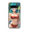 Bulma #001 Waifu Phone Guard | Clear Case for Samsung
