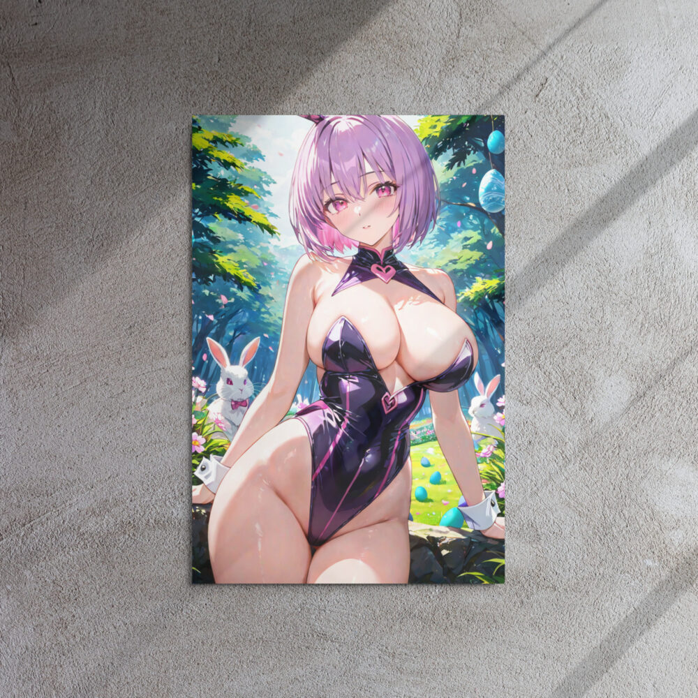 Akane Shinjou Waifu Metal Print | Anime metal poster - Image 3