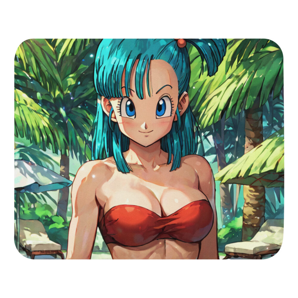 Bulma Waifu Mousepad | Anime Gaming Mat