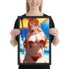 Nami #001 One Piece Waifu Framed Poster | Anime Wall Decoration - Image 3