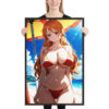 Nami #001 One Piece Waifu Framed Poster | Anime Wall Decoration - Image 4
