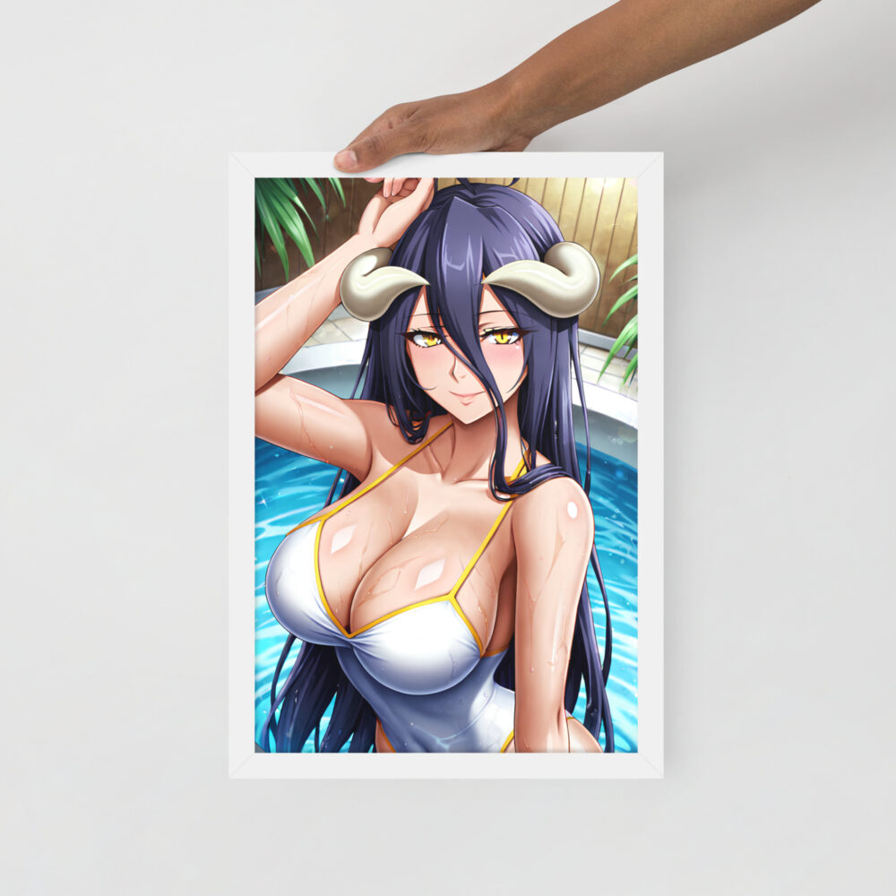 Albedo #001 Waifu Framed Poster | Anime Wall Decoration - Image 5