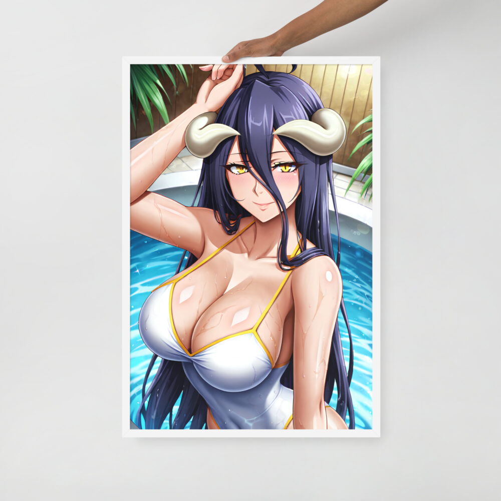 Albedo #001 Waifu Framed Poster | Anime Wall Decoration - Image 6