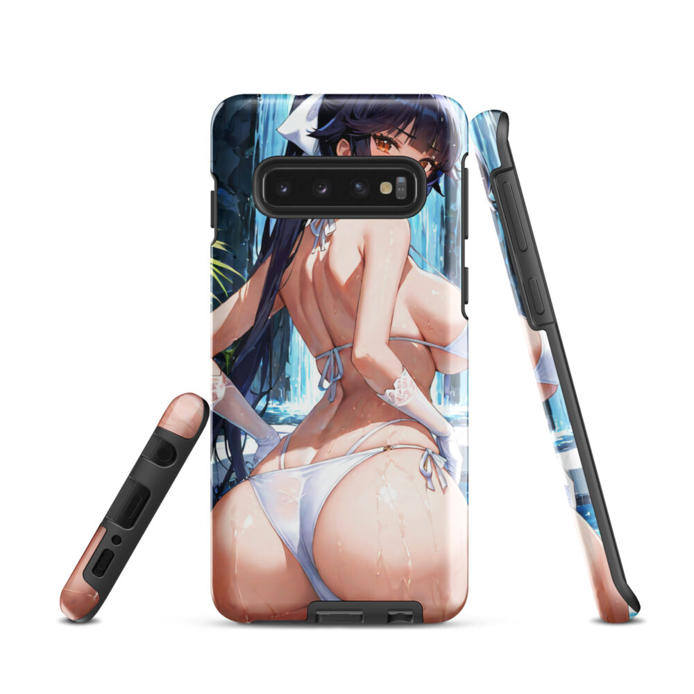 Takao #001 Waifu Phone Guard | Clear Case for Samsung - Image 2