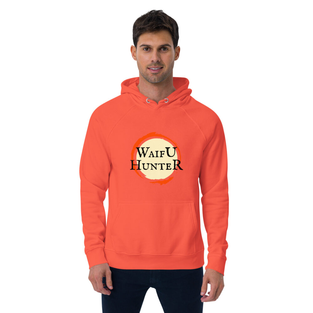 Waifu Hunter Organic Unisex Hoodie - Image 11