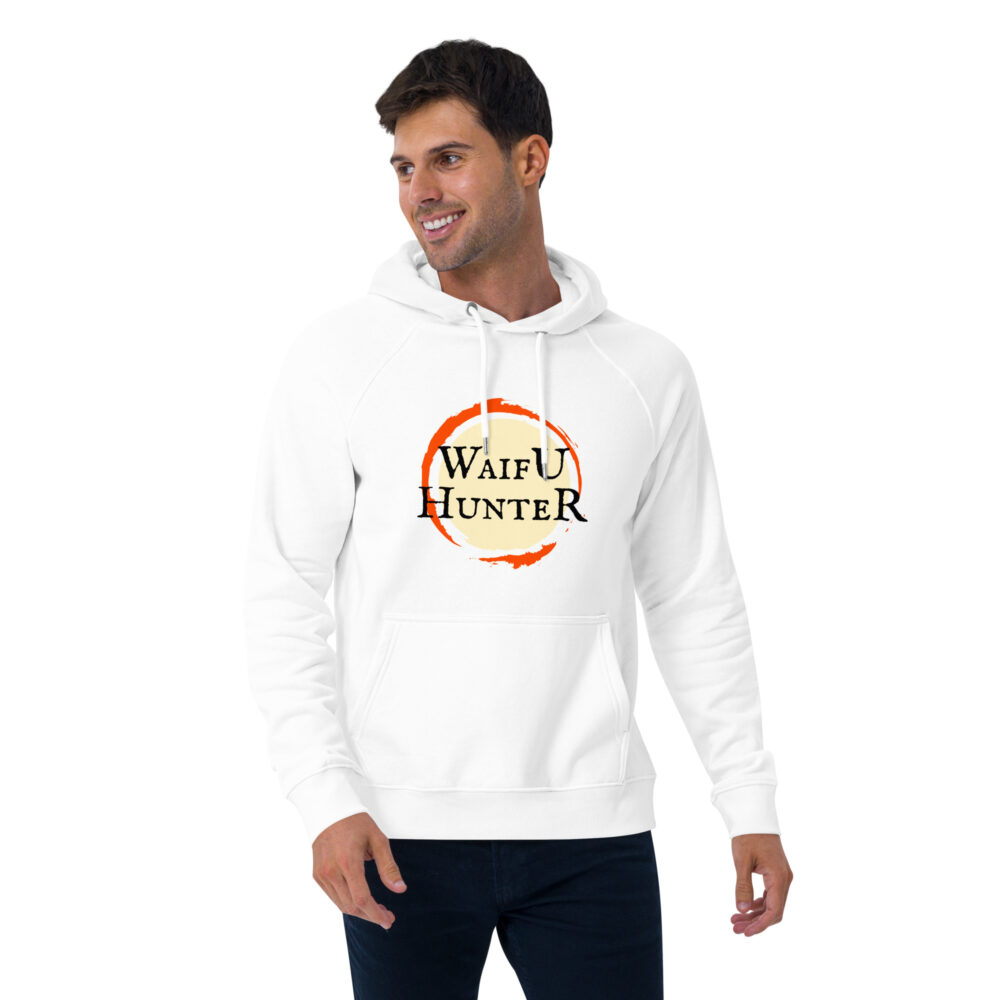 Waifu Hunter Organic Unisex Hoodie - Image 20