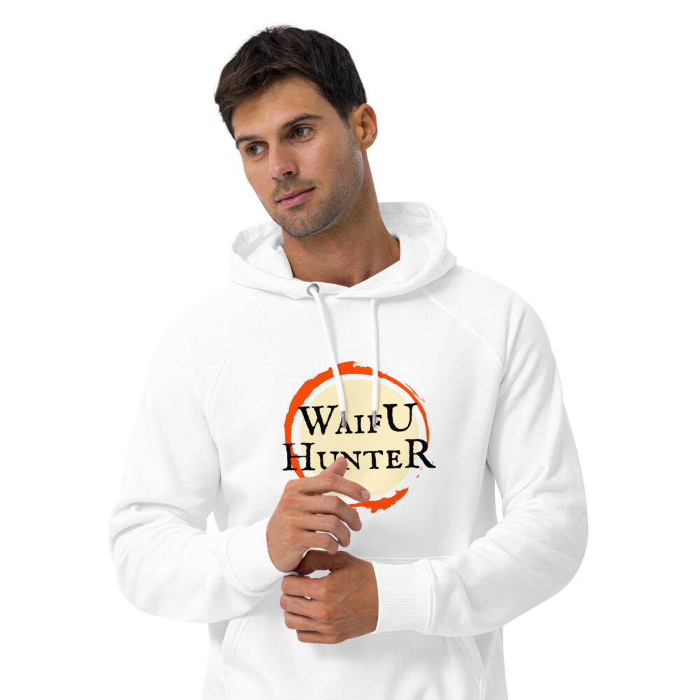 Waifu Hunter Organic Unisex Hoodie - Image 21