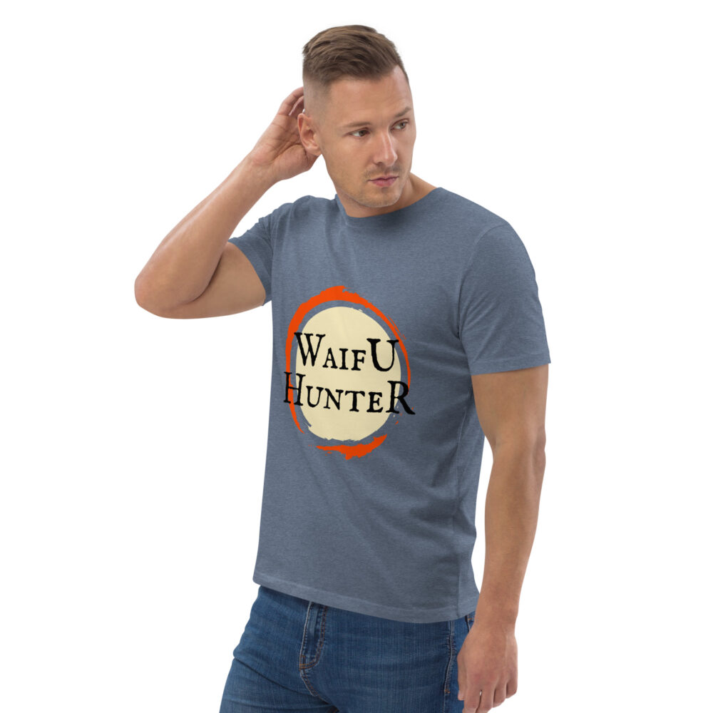 Waifu Hunter Organic Unisex Tee - Image 14