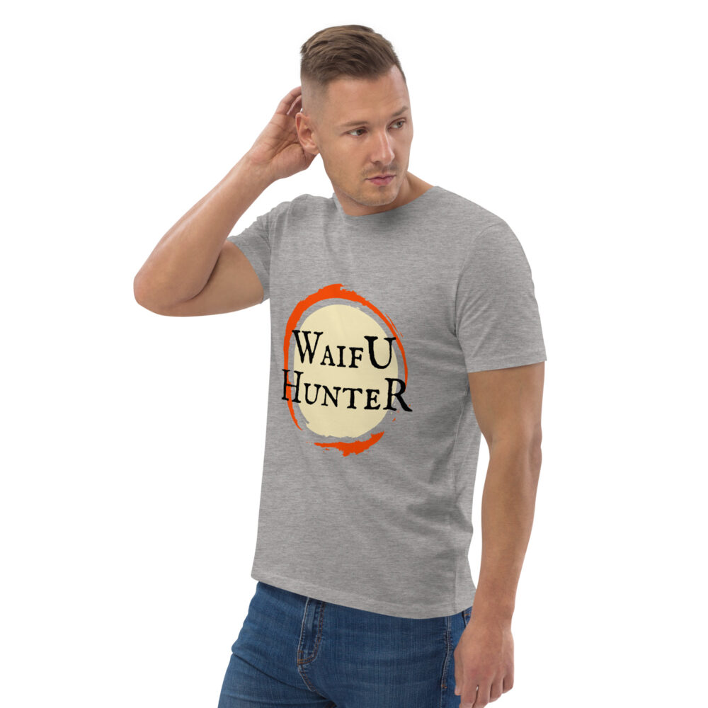 Waifu Hunter Organic Unisex Tee - Image 22