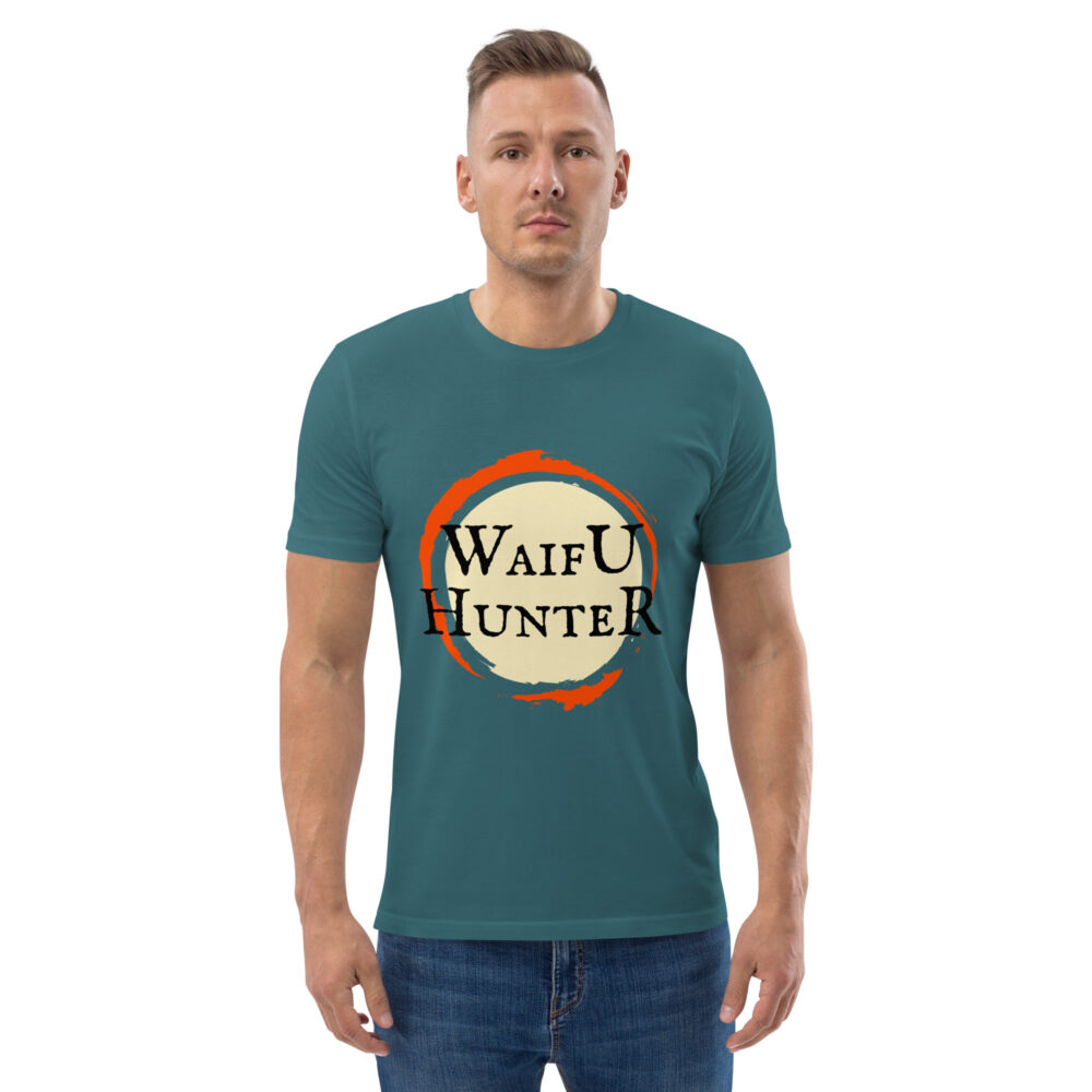 Waifu Hunter Organic Unisex Tee - Image 2