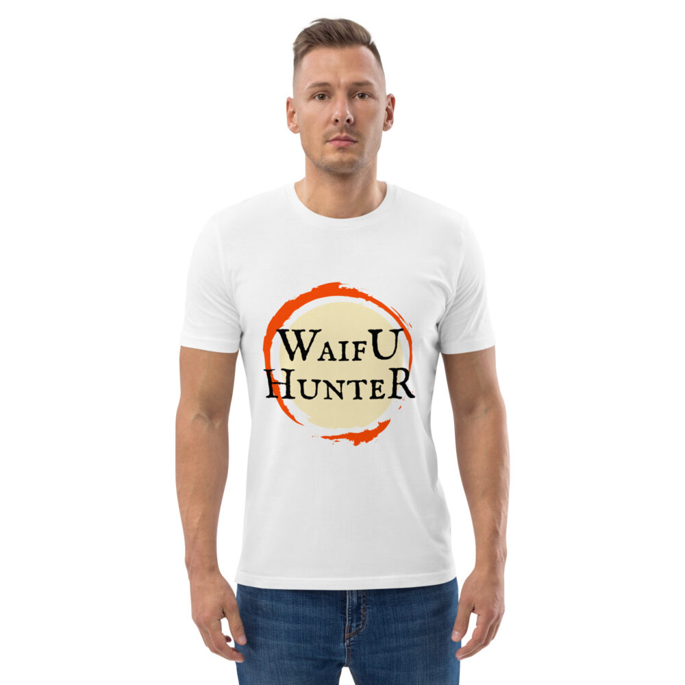 Waifu Hunter Organic Unisex Tee - Image 34