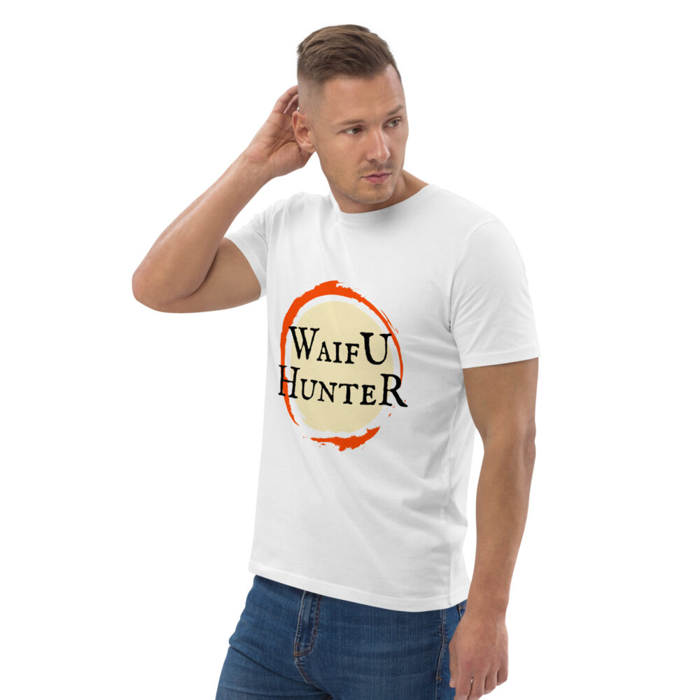 Waifu Hunter Organic Unisex Tee - Image 38