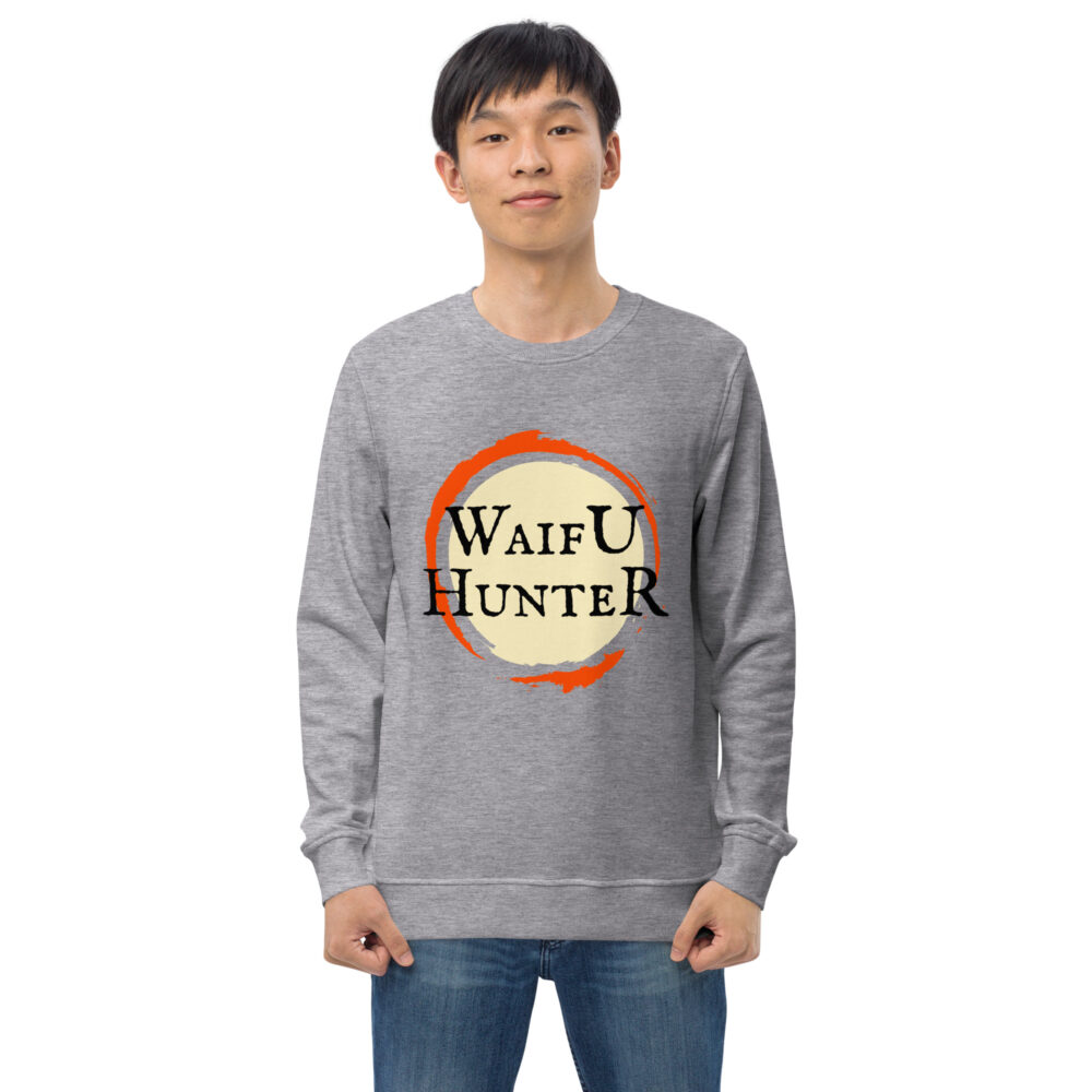 Waifu Hunter Organic Unisex Sweatshirt - Image 22