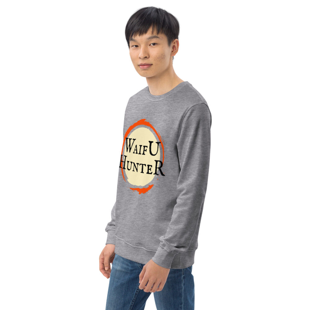 Waifu Hunter Organic Unisex Sweatshirt - Image 26