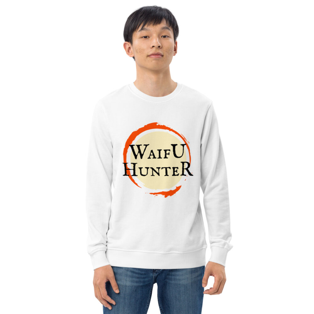 Waifu Hunter Organic Unisex Sweatshirt - Image 30