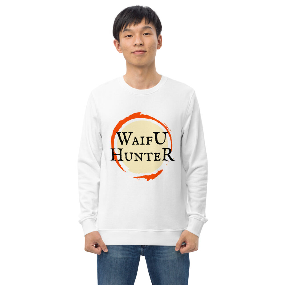 Waifu Hunter Organic Unisex Sweatshirt - Image 29