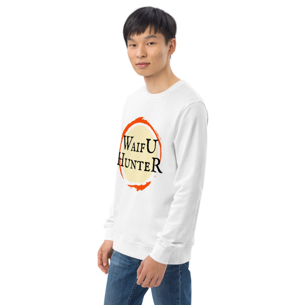 Waifu Hunter Organic Unisex Sweatshirt - Image 33