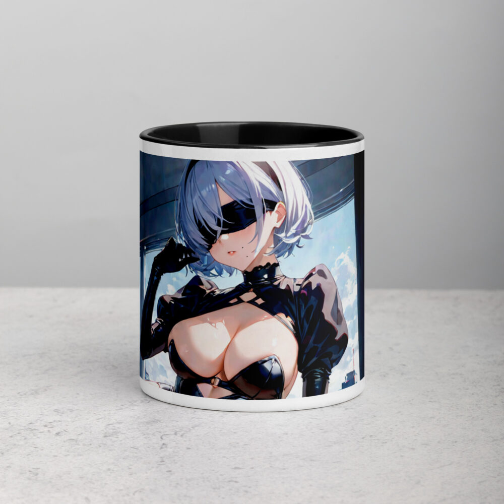 2B #002 Waifu Coffee Mug - Image 2