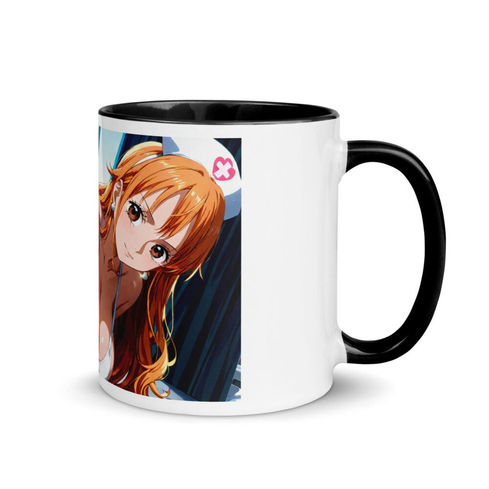 Nami Waifu Mug | with Color Inside - Image 2