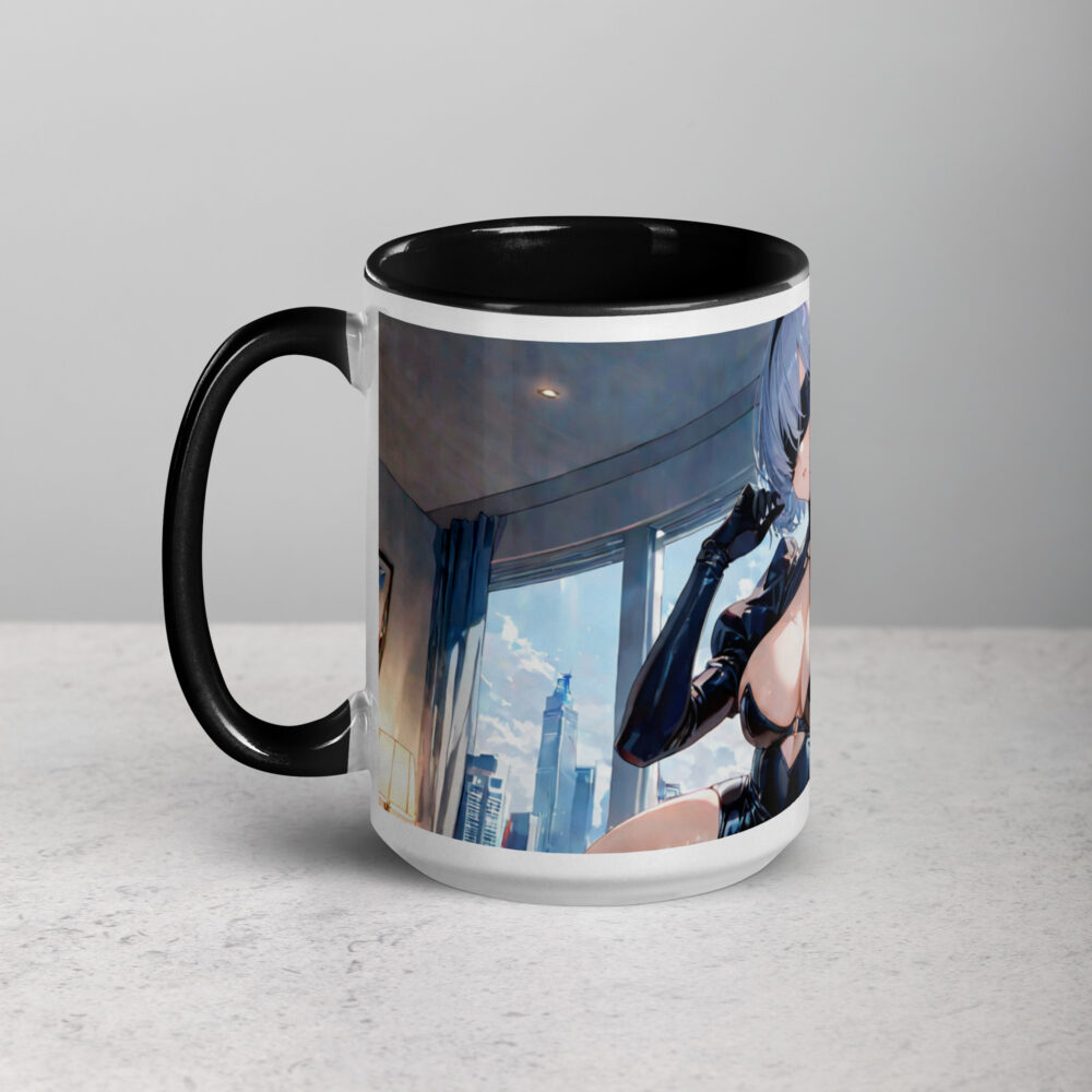 2B #002 Waifu Coffee Mug - Image 5