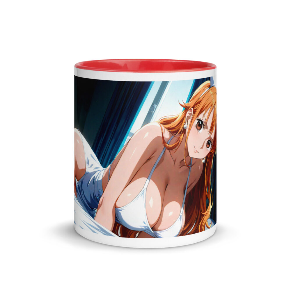 Nami Waifu Mug | with Color Inside