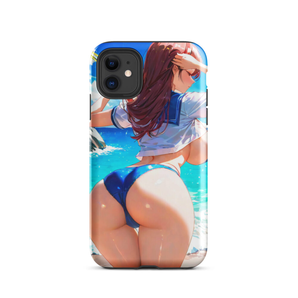 D.Va #001 Overwatch Waifu Phone Guard | Premium Tough Case for iPhone - Image 2