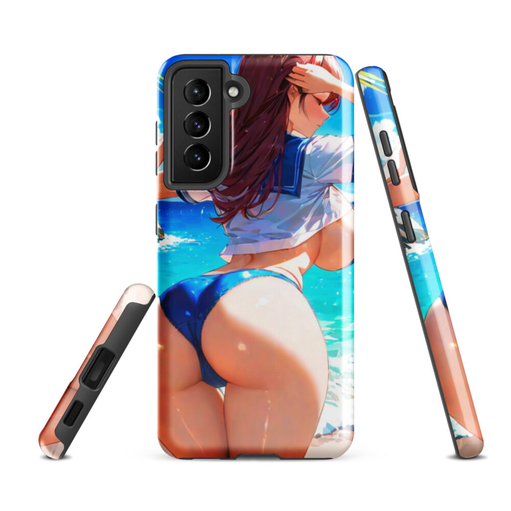 D.Va #001 Overwatch Waifu Phone Guard | Premium Tough Case for Samsung - Image 12