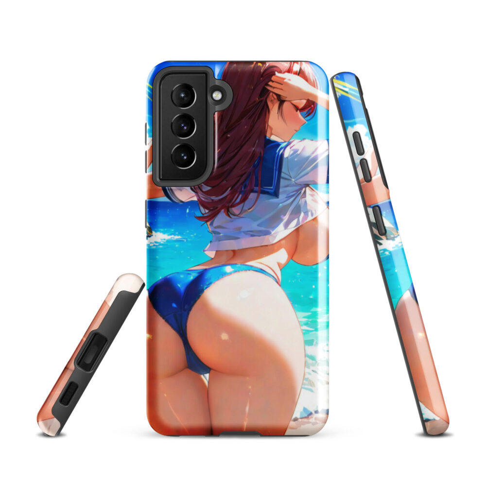 D.Va #001 Overwatch Waifu Phone Guard | Premium Tough Case for Samsung - Image 9