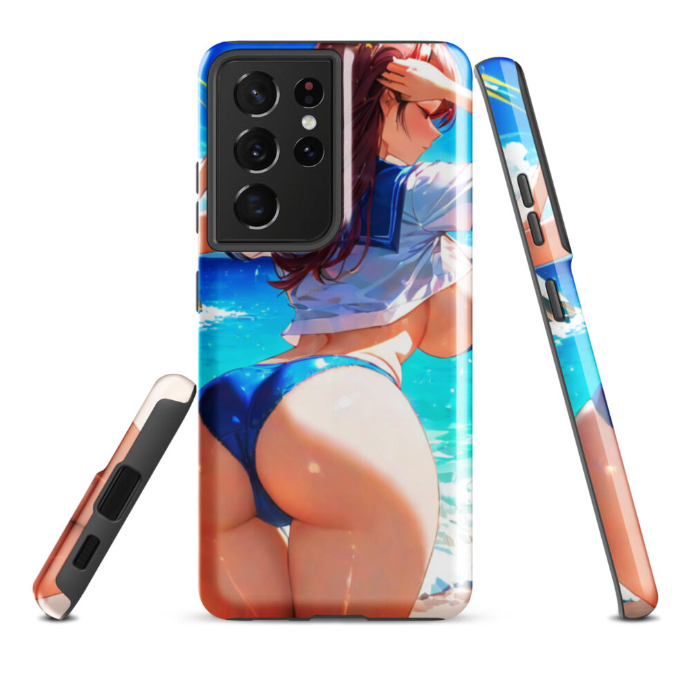 D.Va #001 Overwatch Waifu Phone Guard | Premium Tough Case for Samsung - Image 11